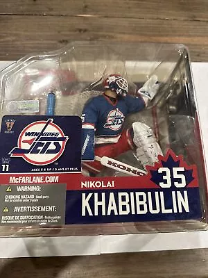  McFarlane NHL Action Figure Series 11 Nikolai Khabibulin Winnipeg Jets Variant • $29.99