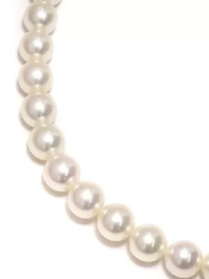 MIKIMOTO K18WG Pearl 7.5-8.0mm Necklace #016 • $3101.98