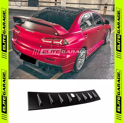 $85 • Buy Vortex Generator Spoiler Wing Shark Fins Fits Mitsubishi Lancer CJ ES CF (07-17)