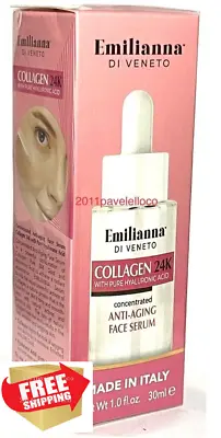 Concentrated Collagen 24K With Pure Hyaluronic Acid Anti-aging Face Serum • $17.68