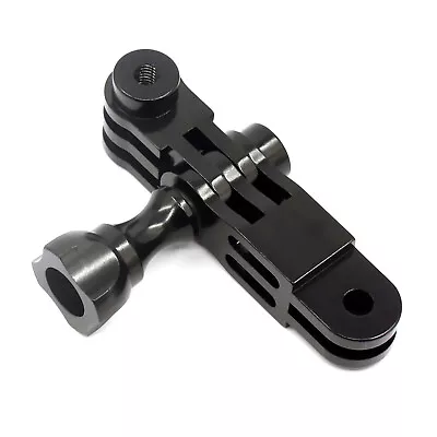 1 PC 3 Way Adjustable Long And Short Arm Aluminium Adapter For Gopro Accessories • $12.89