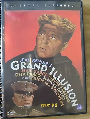 Grand Illusion (1937) Jean Renoir [DVD] Region ALL NTSC Korean Import • $29