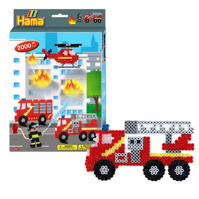 NEW Hama Beads Fire Fighters Gift Set • $23