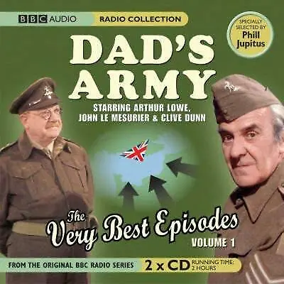 Dad's Army - The Very Best Episodes: Volume 1 CD 2 Discs (2006) Amazing Value • £4.98
