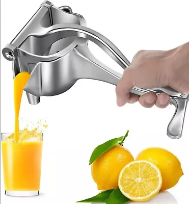 Heavy Duty Manual Fruit Juicer Premium Extractor Hand Press Lemon Squeezer USA • $7.63