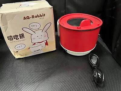 Ramen Cooker Mini Electric Pot 1L 450W Electric Hot Pot Electric Cooker Porta • $24.99