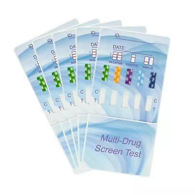 5 Pack 5 Panel Drug Testing Kit - Test For 5 Drugs Home Or Work - Free Shipping! • $9.95