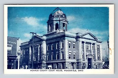 Woodsfield OH-Ohio Monroe County Court House Vintage Postcard • $7.99