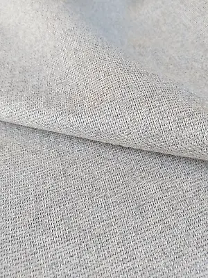 Plain Weave / String Grey Upholstery Fabric  Width : 143 Cm. Length : 3.5 Metres • £49