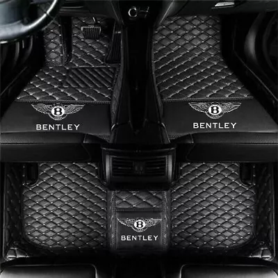 For Bentley Car Floor Mats Bentayga Continental GT Flying Spur Custom Auto Liner • $222.63