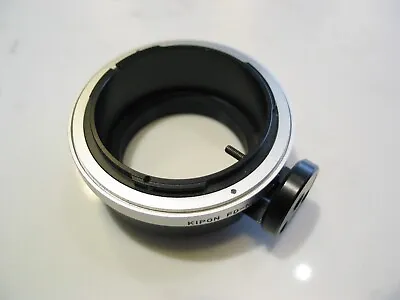Kipon Lens Mount Adapter Canon FD T0 Sony NEX E FE With Tripod Mount • £59.99