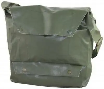 Military Surplus Czech Army Pack Gas Mask Bag Tool Sack OD Green Pouch M10 M10M • $14.99