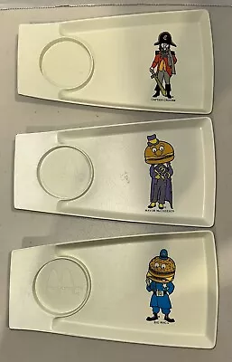 Set Of 6 Vintage McDONALDS CHARACTER TRAYS • $60