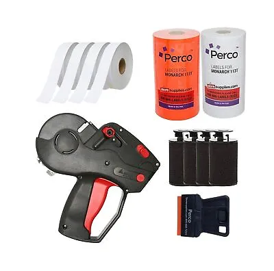 Monarch 1131 Price Gun With Labels Starter Kit 4 Inkers And White & Red Pric... • $218.71