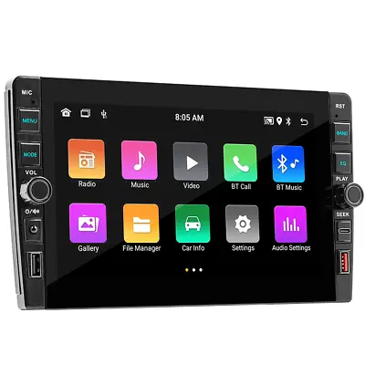 GPS Navigation Android 12 Car Radio Stereo Double 2 Din 32G Multimedia Player • $108.45
