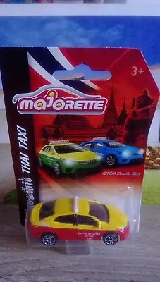 $2.59 • Buy Majorette Toyota Altis Corolla Thai Taxi Yellow-Red In Excellent Condition