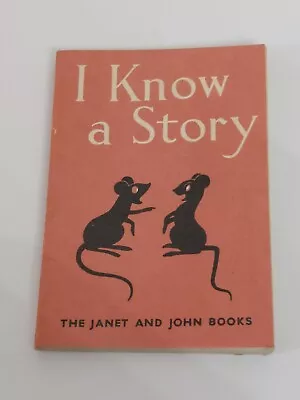 Janet And John I Know A Story Vintage Book • £2.50