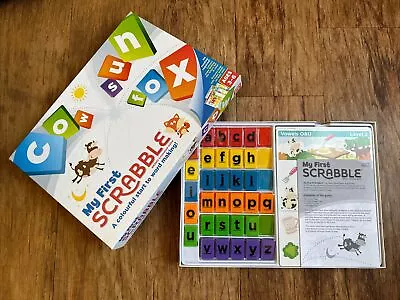 My First Scrabble Game By Mattel - Age 3 - 6 Years ~ Excellent Condition • £5.55