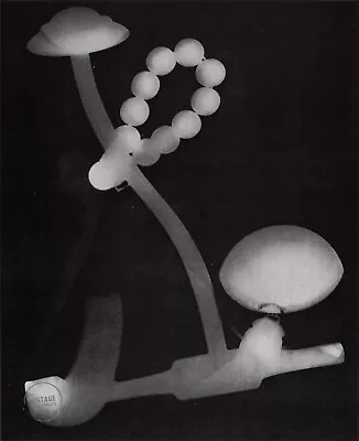 1920-34 Man Ray Vintage Photo Original Lithograph Engraving Rayograph Art 13x15 • $101.35