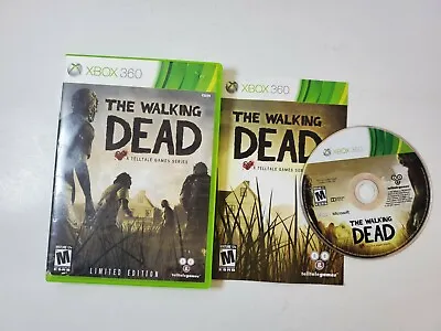 The Walking Dead A Telltale Games (Microsoft Xbox 360 2012) Fast Shipping • $7.99