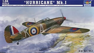 Trumpeter 02414 - 1:24 Hurricane Mk. I - New • £59.81