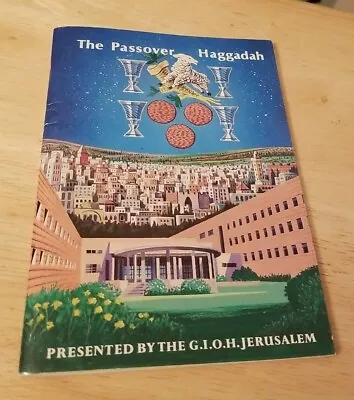 Vintage Passover Haggadah Book General Israel Orphans Home For Girls Jerusalem  • $24.99