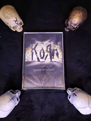 *SIGNED* KoRn  The Path Of Totality  A3 Framed Poster • $300