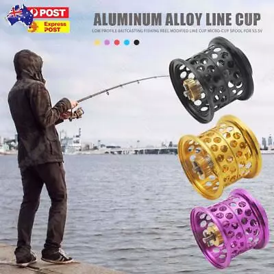 OZ Aluminum Alloy Low Profile Casting Fishing Reel Line Cup For DAIWA Steez • $23.27