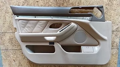 Bmw Front Left Door Trim Panel Card Sand Beige E39 5 Series 51417140295 97-03 • $170