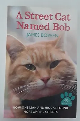 Paperback Book  A Street Cat Named Bob  James Bowen 2012 Heartwarming Story  • £3.99