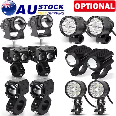 2x Motorcycle LED Spot Light Headlight Car Driving Fog Lamp 4WD ATV SUV 12V 24V • $53.19