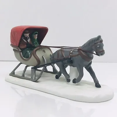 Dept 56 Heritage Village “One Horse Open Sleigh” With Box 5982-0 • $15.75