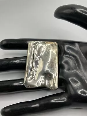 Modernist Designer Lazaro G Sterling Silver Pendant. 15 Grams. • $0.99
