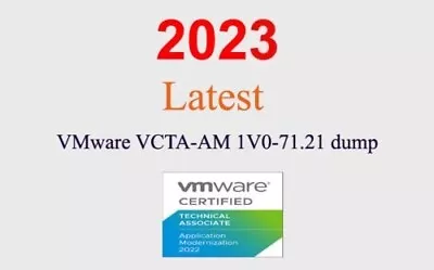 VMware VCTA-AM 1V0-71.21 Dump GUARANTEED (1 Month Update) • $10