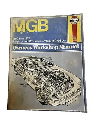 MG MGB GT 1962-1978 Tune-up Shop Service Repair Manual Book Wiring Diagrams Body • $39.99