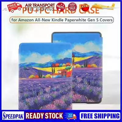Lightweight PU Leather Cover Waterproof Folding Case All-new Kindle Paperwhite • $14.52