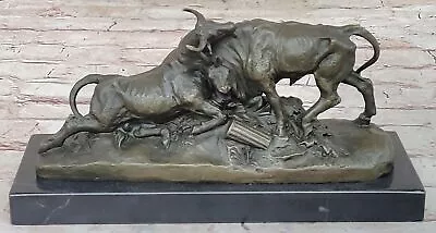 A BRONZE GROUP OF BULL FIGHTING Jean Baptiste Clésinger (French 1814–1883) Sale • $154.50