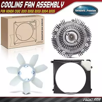 3x Front Cooling Fan Assembly For Toyota Tacoma 2005 2006 2007 2008-2015 V6 4.0L • $154.99