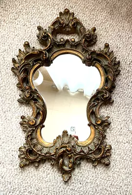 The Bombay Co. Wall Mirror Ornate Gold Tone Italian Florentine Style • $239.99