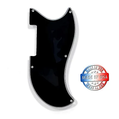 5 Ply Black/White Pickguard For 1961-1964 Gibson EB-0 EB-3 Bass Made In USA • $38.95