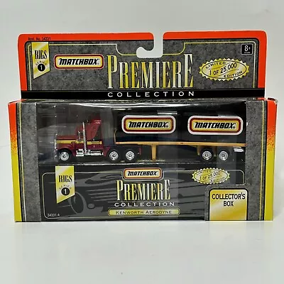 Matchbox Premiere Collection Rigs Kenworth Aerodyne Series 1 Semi Truck Diecast • $24.99