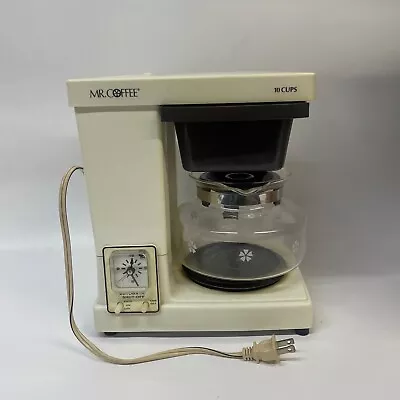 MR. COFFEE Vintage SRX-50 10-Cup Automatic Brewing System Coffee Maker W/ CLOCK • $18.88