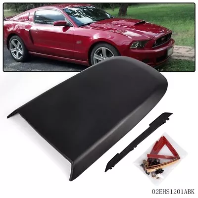 Fit For Ford Mustang GT V8 2005-09 Black Front Racing Style Air Vent Hood Scoop • $28.20