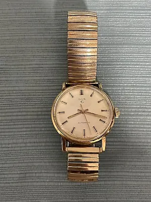 Vintage Elgin Automatic 10K RGP Swiss Made Watch • $75