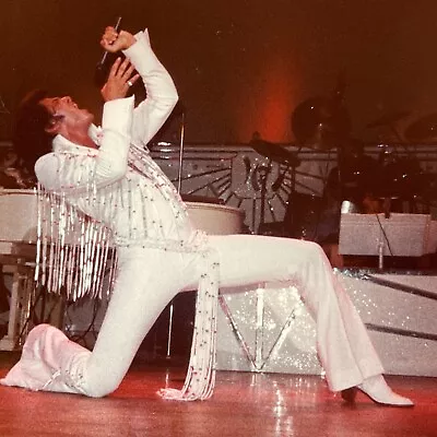 M4 Photograph Handsome 1980's Elvis Impersonator Lookalike Legends In Concert • $17.50