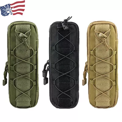 Tactical Molle Folding Knife Cover Pouch Case Belt Loop Nylon Sheath Holster • $7.99