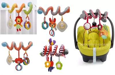 £8.99 • Buy Baby Activity Spiral Hanging Toy Pushchair Pram Stroller Bedding Car Seat Cot UK