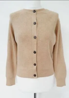 Womens Soft Touch Button Cardigan  Ex M&S Crew Neck Cardie Rrp £25 Sz 8 - 22 • £14.90