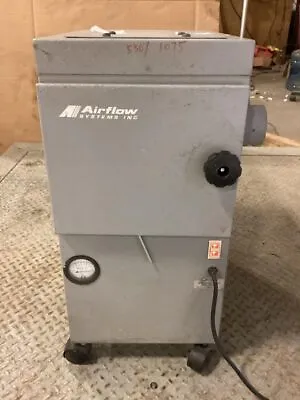 Airflow Systems MINIVAC-HE-68-1 Dust Collector 1/2HP 1625RPM 1PH • $500