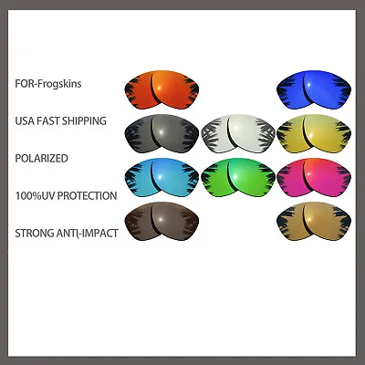 Polarized Replacement Lenses For-Oakley Frogskins Anti-scratch Multiple-colors • $9.98